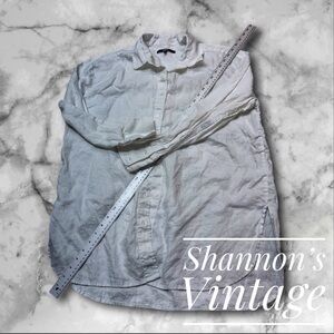 Quince Men’s Sz Large Linen Long Sleeve Button Shirt A39